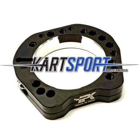 CS-CU-SUP80-BL2 Praga Bearing Flange Support 80mm for 40/50mm Axle Black Line