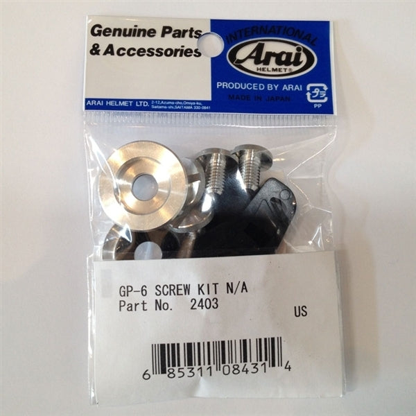 arai crash helmet parts SK6 Screw Kit – Kartsport North America