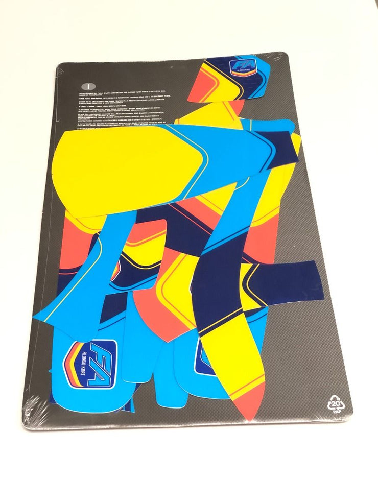 FA Alonso MINI Complete Sticker Kit