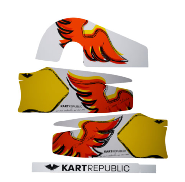 Kart Republic KR1 | KR2 Complete Sticker Kit - Older Style