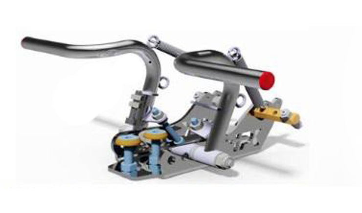 Praga Baby Adjustable Pedal System
