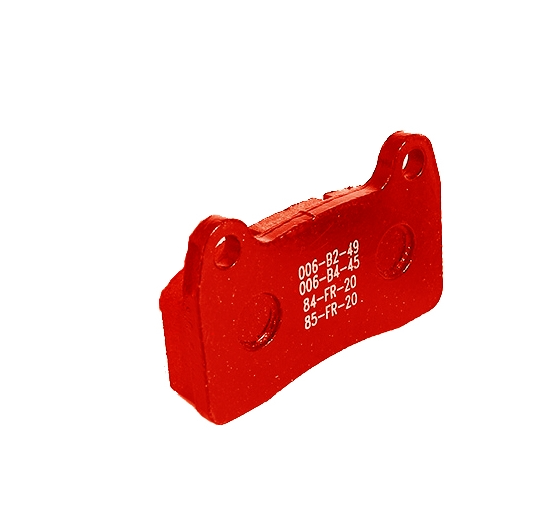 Praga RBS-V2 Rear Brake Pad - Red Medium-Soft