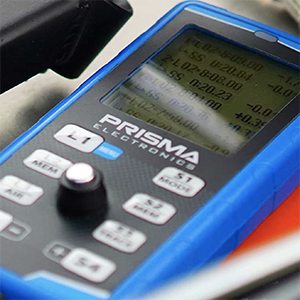 Prisma HPM4 Tire Pressure Gauge with Pyrometer and Stopwatch