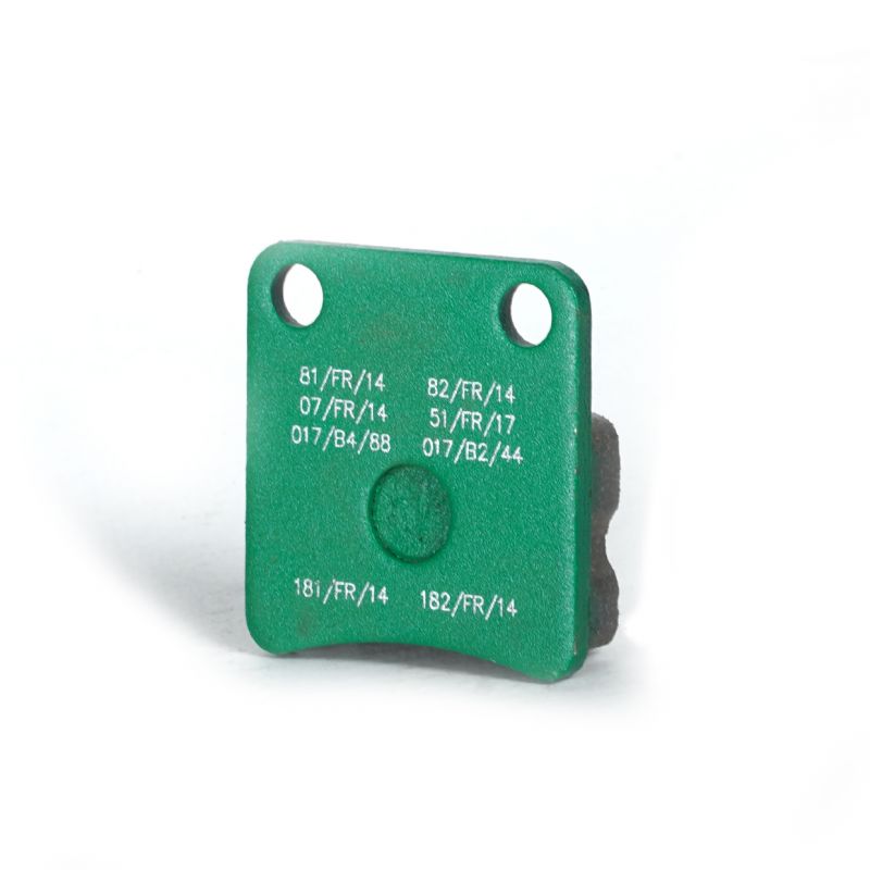 Kart Republic MINI Rear | KR1 Front Brake Pad GREEN Super Soft