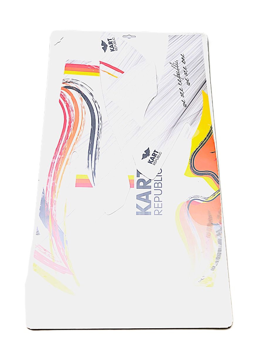 Kart Republic KR1 | KR2 Front Spoiler Sticker Kit 2025
