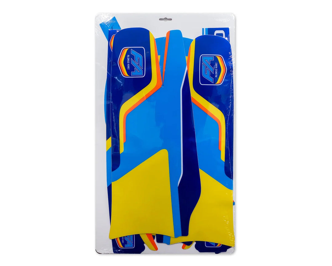 FA Alonso MINI Stickers Kit Complete 2025