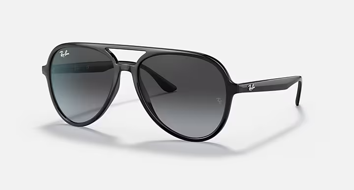 Ray Ban RB4376 Polished Black /w Grey Gradient Lenses