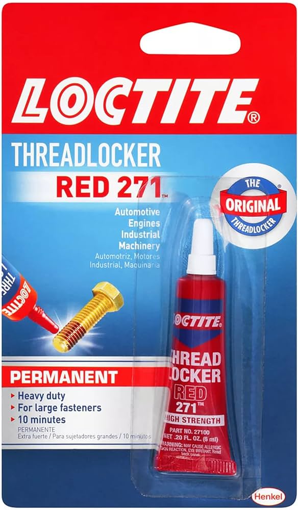 Red Loctite 271 - 6 ml