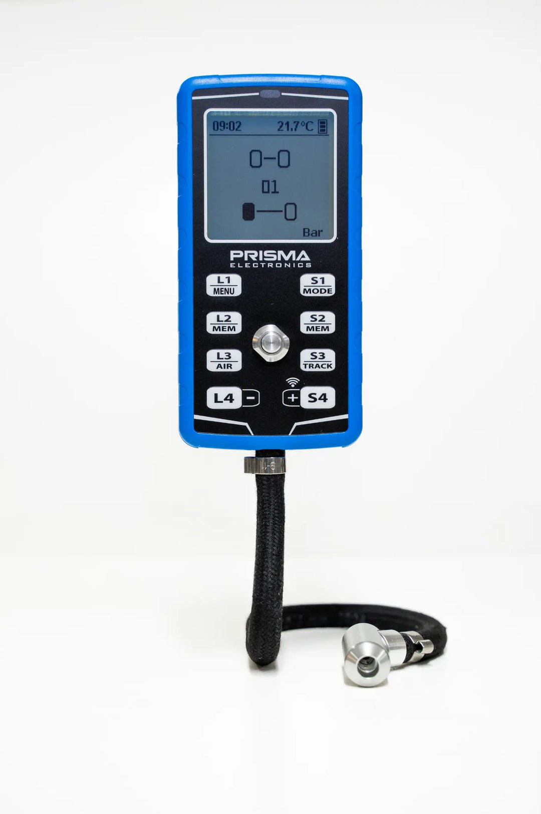 Prisma HPM5 Tire Pressure Gauge with Infrared Pyrometer and Stopwatch