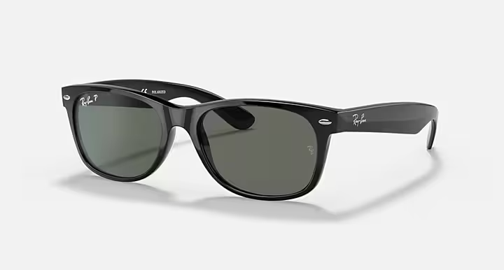 Ray Ban New Waywarer Black /w Polar Green Lenses