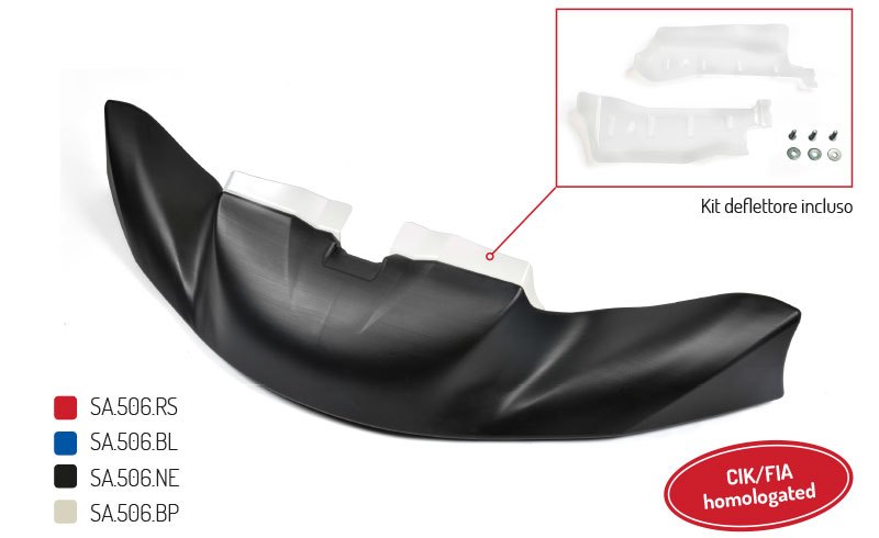 KG 506 Front Spoiler Black