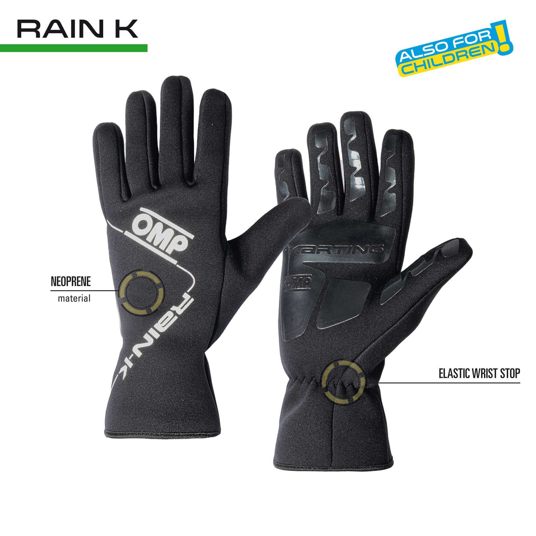 OMP Karting Rain Gloves