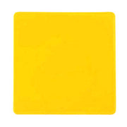 Yellow Rectangular Sticker