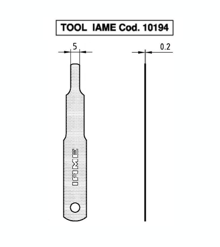 10194 KA100 - Swift Thickness Gauge .2mm for Checking Timing System