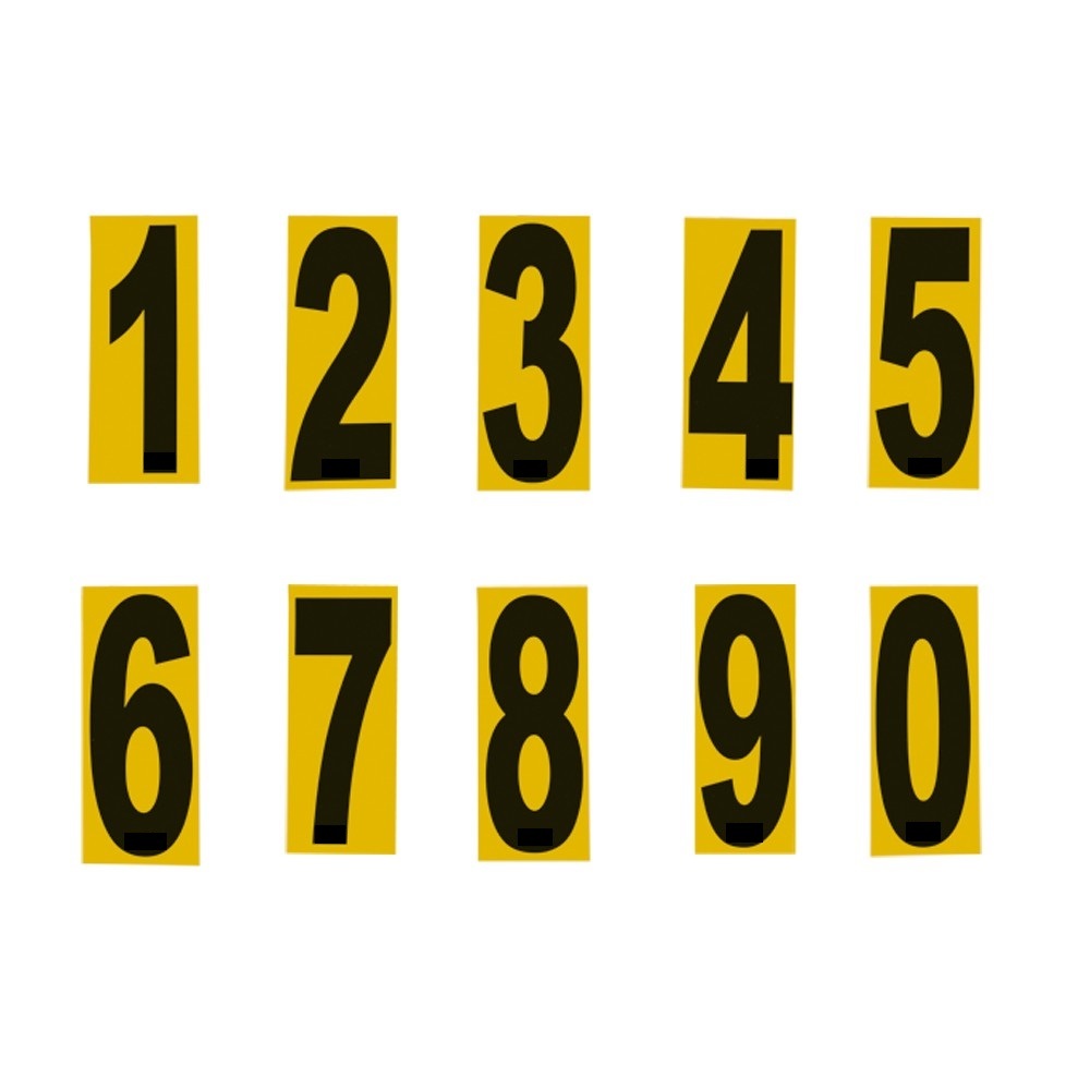 Number Stickers