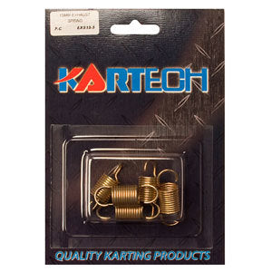 Kartech 15mm Exhaust Spring - Packet of 5