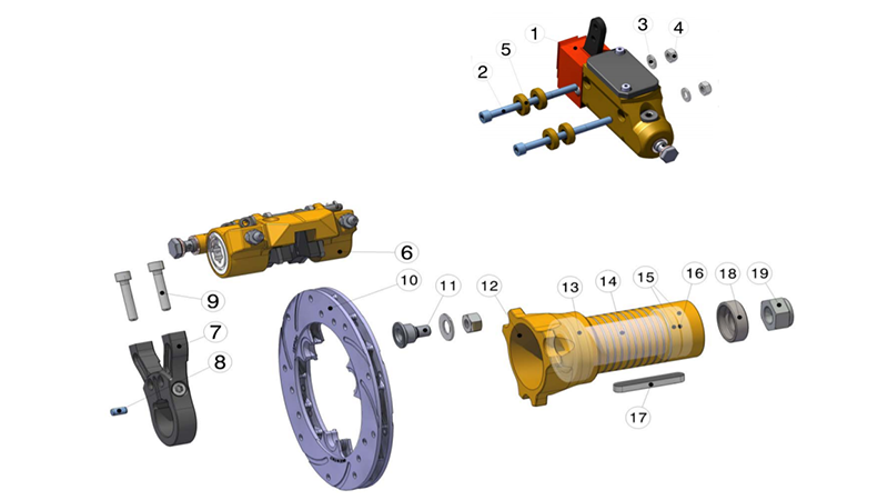 VT- SP2558 Praga Bearing Spacer