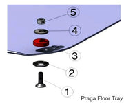 Praga M6 Washer for Floor Tray