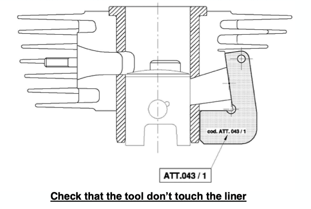 ATT-043/1 IAME Swift Minimum Distance Carburetor Flange Tool