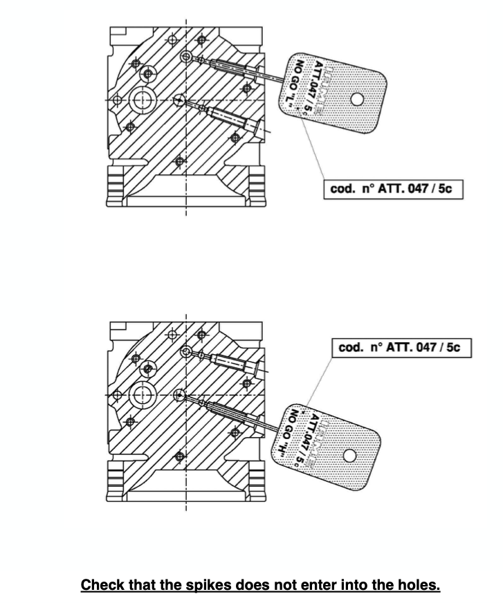 ATT-047/5C IAME Swift "NO GO" Carb Gauge for Hole Diameter