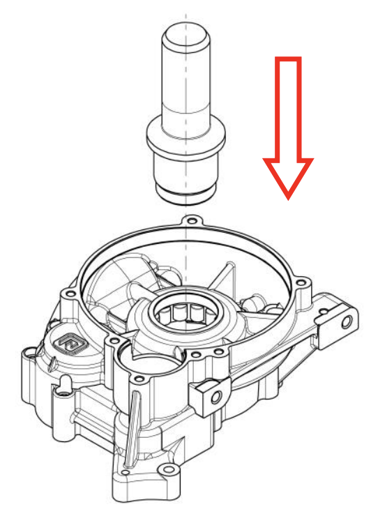 ATT-075/2 IAME Punch for X30 Roller Bearing