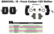 Arrow Brake Caliper Seal - Between Fluid Galleries