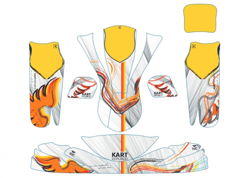 Kart Republic KR1 | KR2 | KR4 Complete Sticker Kit 2023