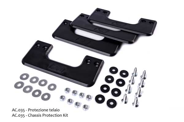 KG Skid Plate Kit - 3 pieces with hardware