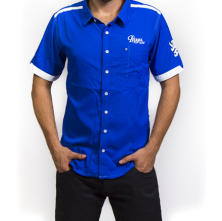 Praga Blue Short Sleeve Shirt