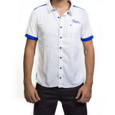 Praga White Short Sleeve Shirt